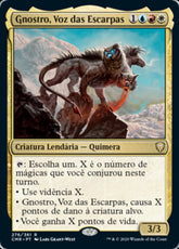 Gnostro, Voz das Escarpas / Gnostro, Voice of the Crags - Magic: The Gathering - MoxLand